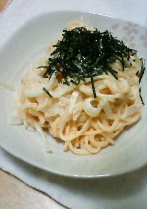 キリ（kiri）のたらこクリームパスタ-レシピのメイン写真