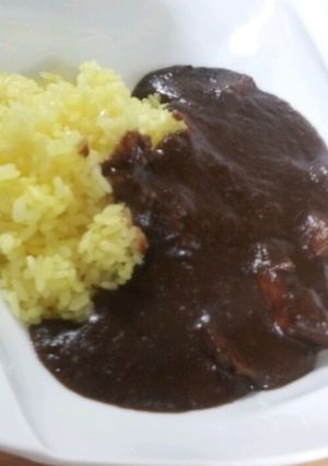 チキンカレー☆ターメリックライス☆-レシピのメイン写真