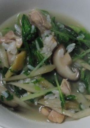 鶏ごぼう雑炊-レシピのメイン写真