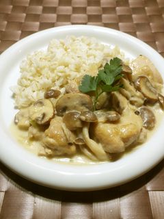 チキンとキノコのクリーム煮-レシピのメイン写真