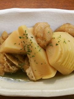 おばあちゃんの味☆筍と油揚げの煮物☆-レシピのメイン写真