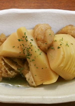 おばあちゃんの味☆筍と油揚げの煮物☆-レシピのメイン写真