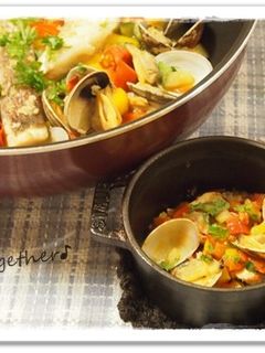 U・ェ・U☆ワンコ用 アクアパッツァ☆-レシピのメイン写真