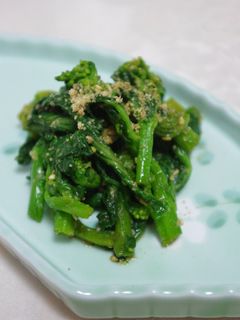 菜の花のごま和え~春だね-レシピのメイン写真