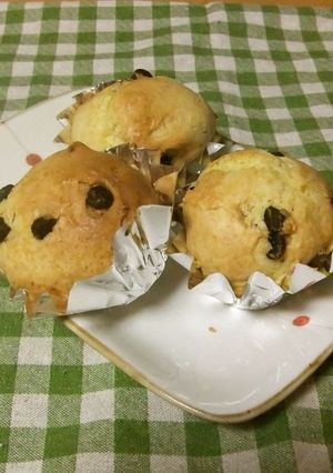 簡単！チョコチップカップケーキ-レシピのメイン写真