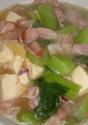 豆腐とベーコンのスープ煮-レシピのメイン写真