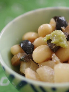ウドと大豆のわさび和え-レシピのメイン写真