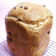 HBで!クルミ&フルーツ生クリーム食パン