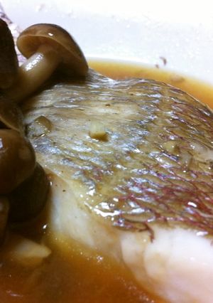 レンジで簡単！鯛の酒蒸し-レシピのメイン写真