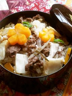 ✿筍と牛肉✿の五目炊き込みご飯-レシピのメイン写真