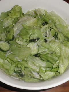 レタスとシラスのサラダ@塩麹ドレッシング-レシピのメイン写真