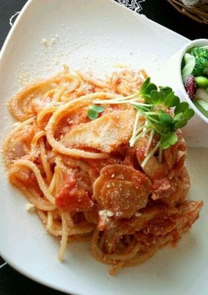 チキンのトマトクリームパスタ☆-レシピのメイン写真