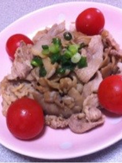 きのこと豚肉の山葵醤油和え-レシピのメイン写真