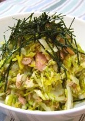 ツナのネバ昆布サラダ　ダイエット向け！-レシピのメイン写真