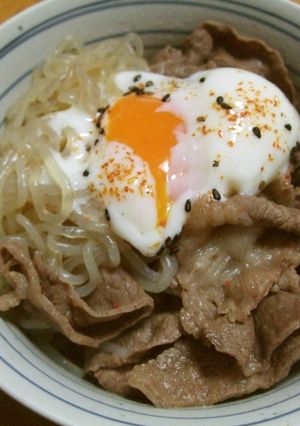 すき焼き丼-レシピのメイン写真