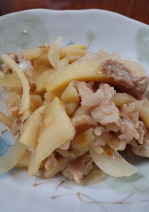 たけのこのピリ辛味噌炒め-レシピのメイン写真