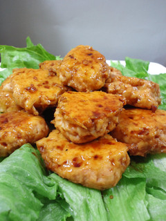 たけのこの照り焼きバーグ-レシピのメイン写真