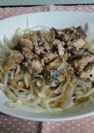 もやし＆玉ねぎの鯖缶サラダ〜レモン酢〜-レシピのメイン写真