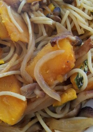 かぼちゃの和風パスタ☆☆-レシピのメイン写真