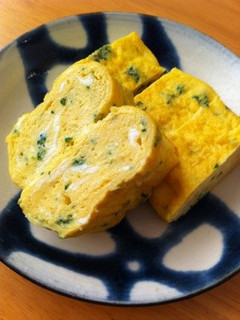 パセリの卵焼き-レシピのメイン写真