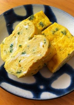パセリの卵焼き-レシピのメイン写真
