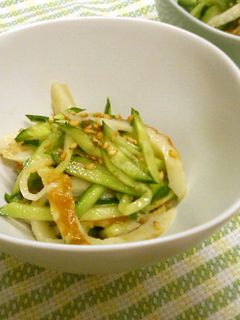 きゅうりとちくわの和え物-レシピのメイン写真