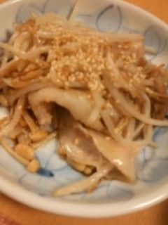 豚 もやし ゴマだけ~♪-レシピのメイン写真