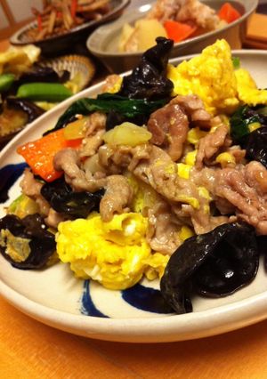 お手軽中華♪～木須肉（ムースーロー）～-レシピのメイン写真