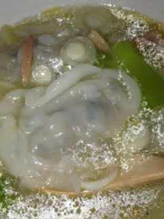 余り物で簡単☆水餃子雑炊-レシピのメイン写真