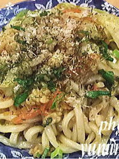 醤油味の焼きうどん-レシピのメイン写真