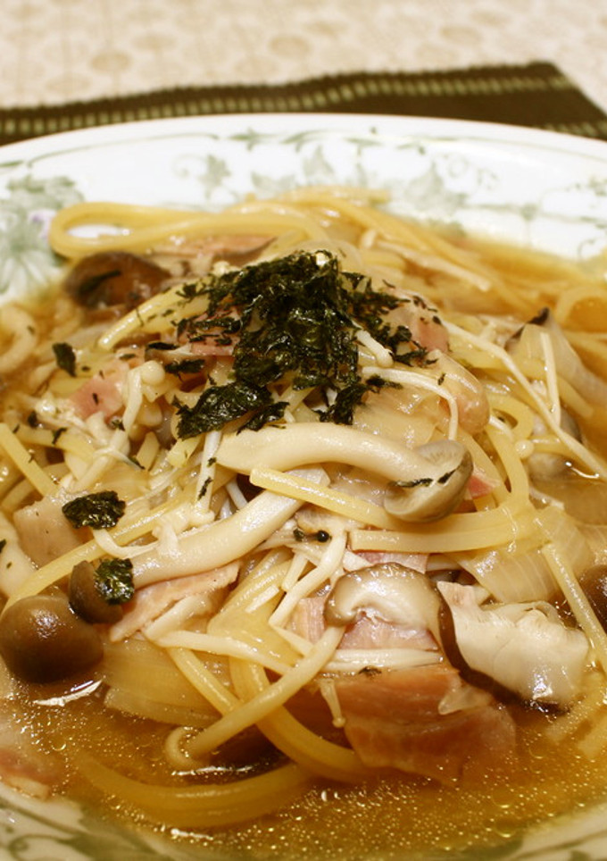 きのこの和風パスタ-レシピのメイン写真