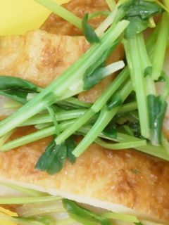 豆苗とさつま揚げの簡単炒め-レシピのメイン写真