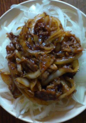 たっぷり玉ねぎと豚肉のこってり炒め-レシピのメイン写真