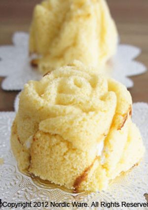 簡単！焼かずに作るカステラケーキ♪-レシピのメイン写真