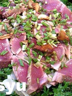 幸島の釜炊き塩で鰹の塩タタキ-レシピのメイン写真