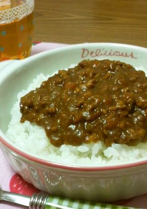 10分で☆万能挽き肉を使ったドライカレー-レシピのメイン写真