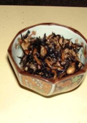 ひじき　の　当座煮-レシピのメイン写真