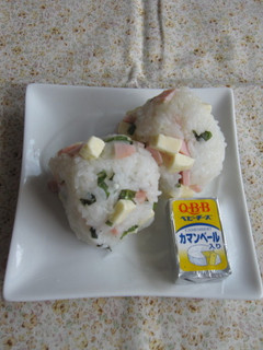 大葉とチーズのおにぎり-レシピのメイン写真