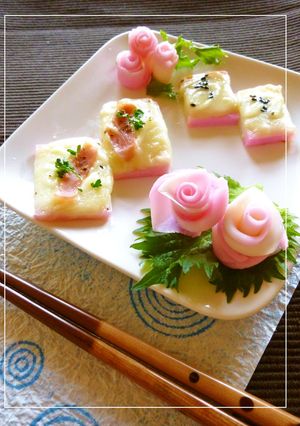 かまぼこローズ❀の残りで　簡単おつまみ-レシピのメイン写真