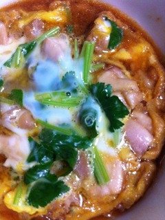超簡単...丼で...6分...親子丼-レシピのメイン写真