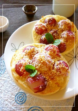 レッドグローブのココナッツ風味トースト-レシピのメイン写真