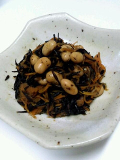 人参と大豆のひじき煮-レシピのメイン写真