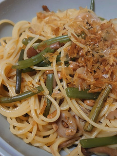 山菜納豆のどぐろだし和風パスタ-レシピのメイン写真