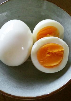 簡単でエコな茹で卵の作り方-レシピのメイン写真