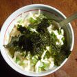 卵かけご飯+海苔マヨ+昆布つゆ