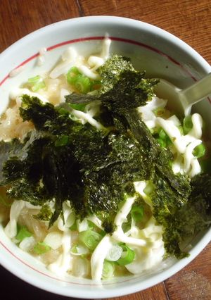 卵かけご飯＋海苔マヨ+昆布つゆ-レシピのメイン写真
