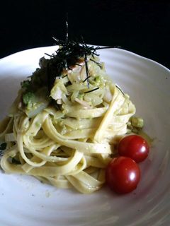 完熟アボカドのわさび醤油パスタ-レシピのメイン写真