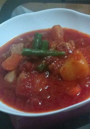 チキンのトロトロトマト煮込み♪-レシピのメイン写真
