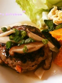 おろし野菜ハンバーグ-レシピのメイン写真