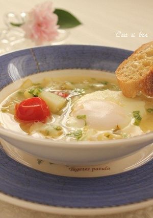 新玉ねぎと新じゃがのスープ-レシピのメイン写真
